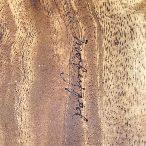 Monkey Pod Wood Serving Snack Bowl Set Carved Pineapple Vintage Tiki Decor - Picture 12 of 12